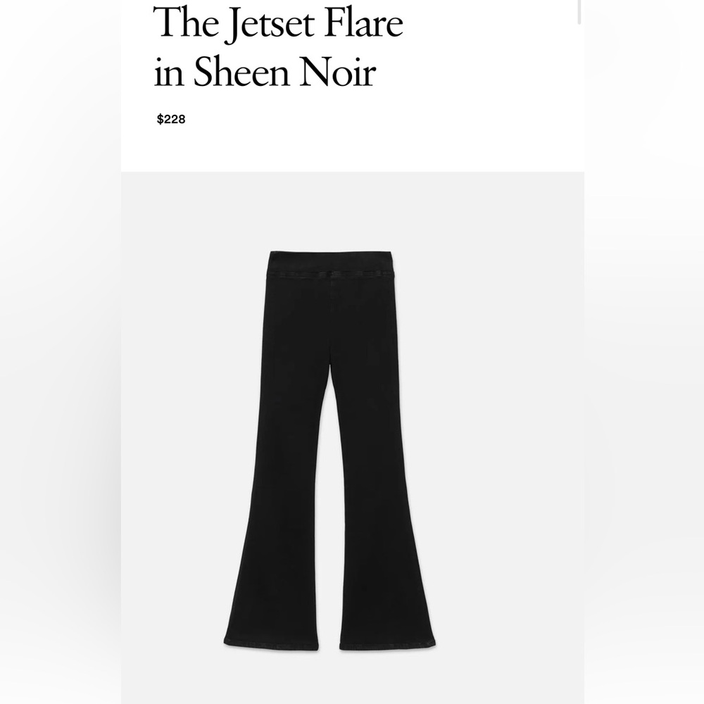 Frame NWT The Jet Set Flare.